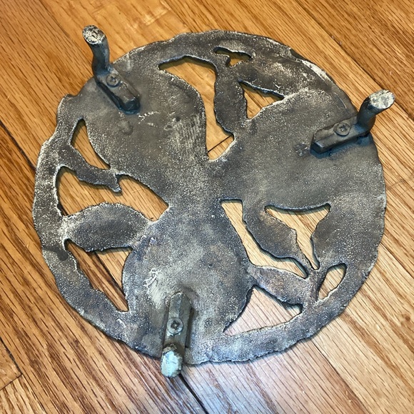 🍐 Vintage brass pear trivet - Picture 6 of 9